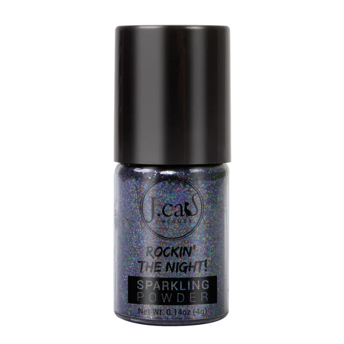 J.CAT BEAUTY Rockin' The Night ! Sparkling Powder Bondi Black
