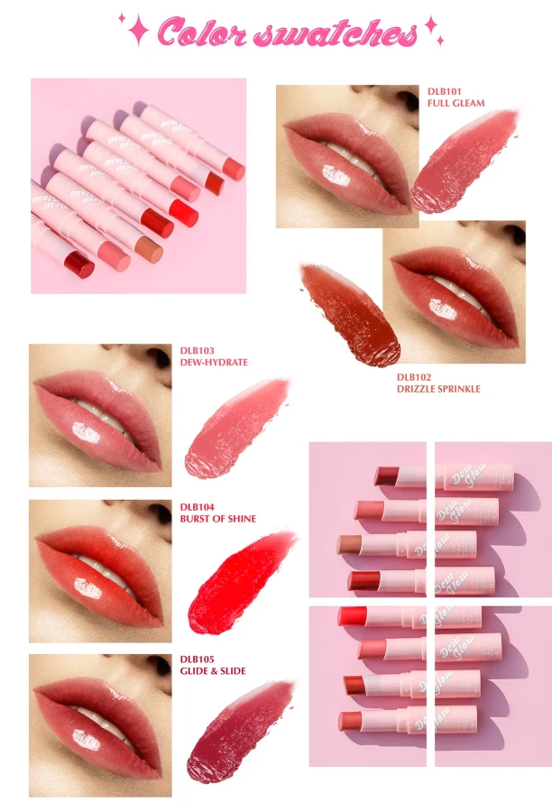 J.CAT BEAUTY Dew Glow Lip Hydrator Burst of Shine