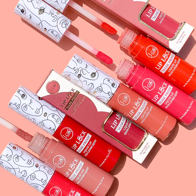 J.CAT BEAUTY Lip Lock "Mask Proof" Liquid Lipstick First Response