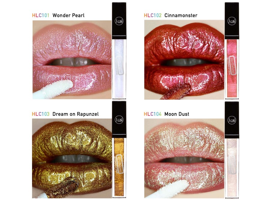 J.CAT BEAUTY 3D-licious Holographic Lip Cream Cinnamonster