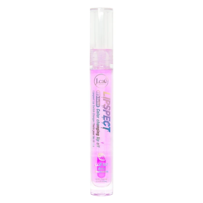 J.CAT BEAUTY Lipspect Lip Switch Color Changing Lip Oil Berry Impressive