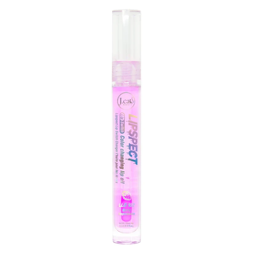 J.CAT BEAUTY Lipspect Lip Switch Color Changing Lip Oil Berry Impressive