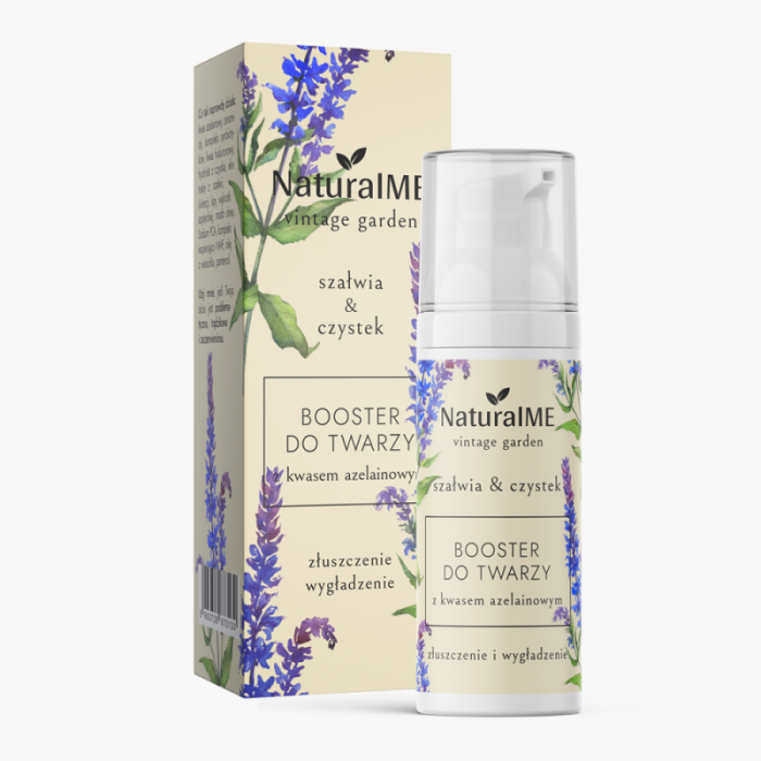 NATURALME Booster złuszczenie i wygładzenie z kwasem azelainowym, ceramidami i wąkrotą azjatycką 50 ml