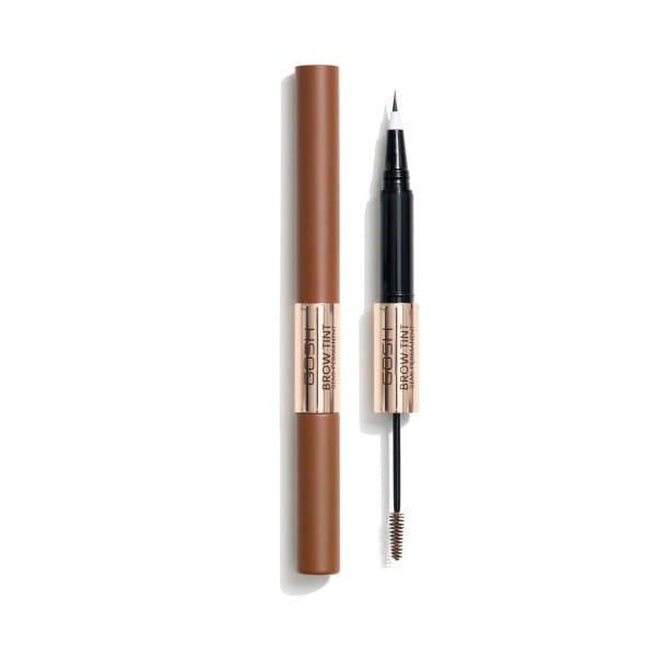 GOSH 2w1 Długotrwały tint do brwi z żelem 001 Light Brown