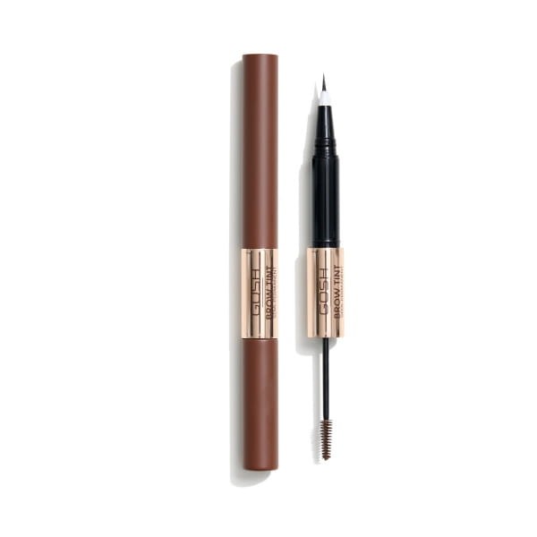 GOSH 2w1 Długotrwały tint do brwi z żelem 002 Dark Brown