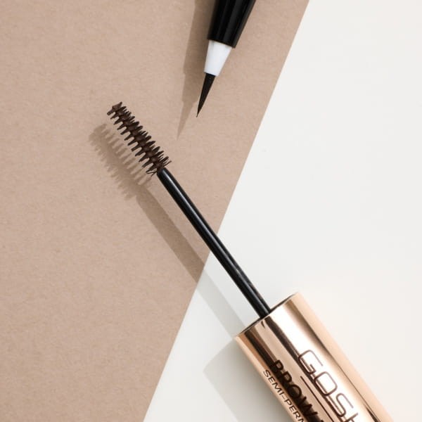 GOSH 2w1 Długotrwały tint do brwi z żelem 002 Dark Brown