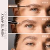 GOSH 2w1 Długotrwały tint do brwi z żelem 002 Dark Brown