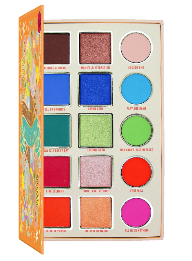 J.CAT BEAUTY House of Queens 15 Color Palette Luxy Charms