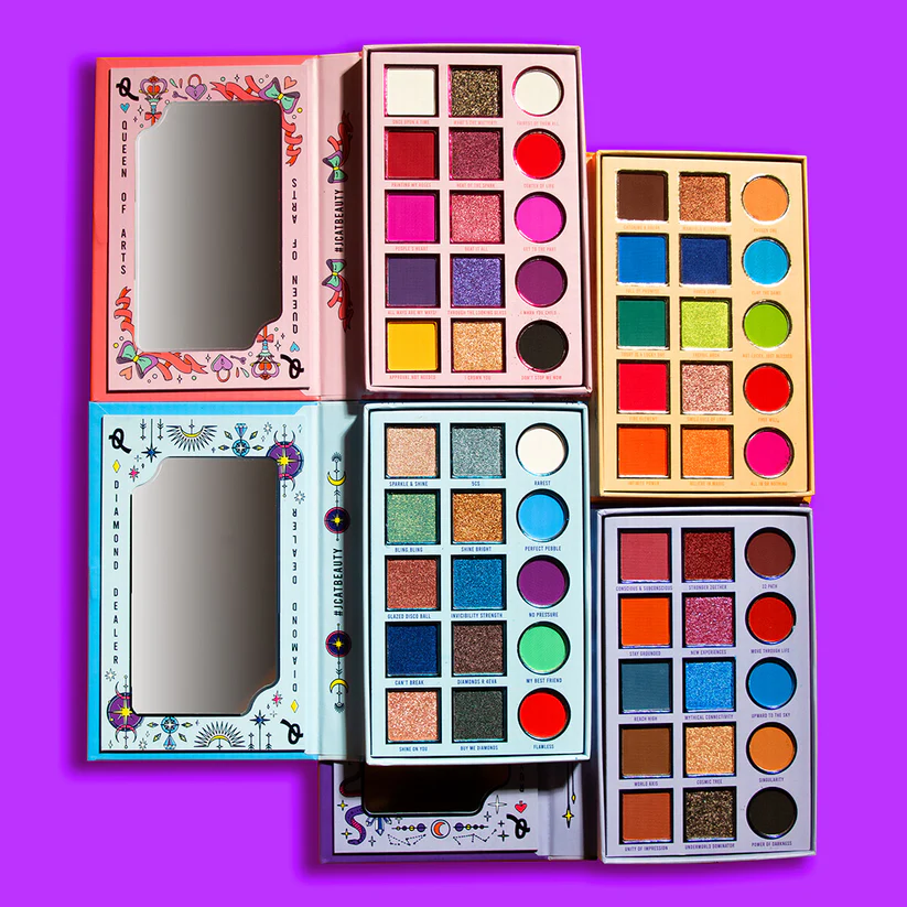 J.CAT BEAUTY House of Queens 15 Color Palette Luxy Charms
