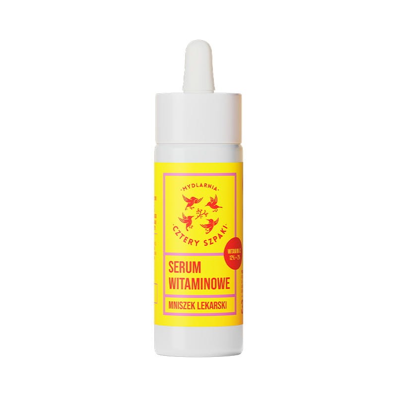 MYDLARNIA CZTERY SZPAKI Serum Witaminowe 14% WITAMINY C - Mniszek Lekarski 30 ml