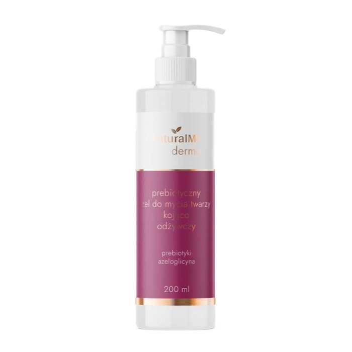 NATURALME Prebiotyczny żel do mycia twarzy kojąco-odżywczy 200 ml