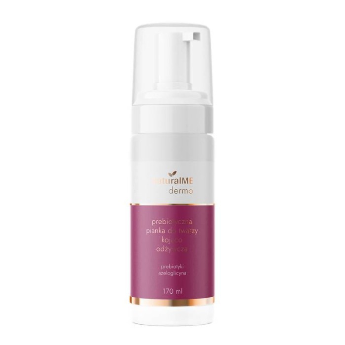 NATURALME Prebiotyczna pianka do mycia twarzy kojąco-odżywcza 170 ml
