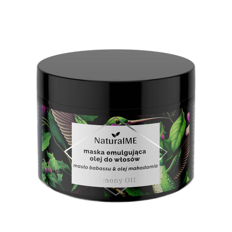 NATURALME Maska emulgująca olej do włosów 200 ml