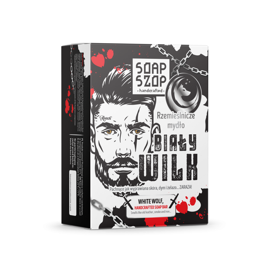 SOAP SZOP Mydło Biały Wilk 90g