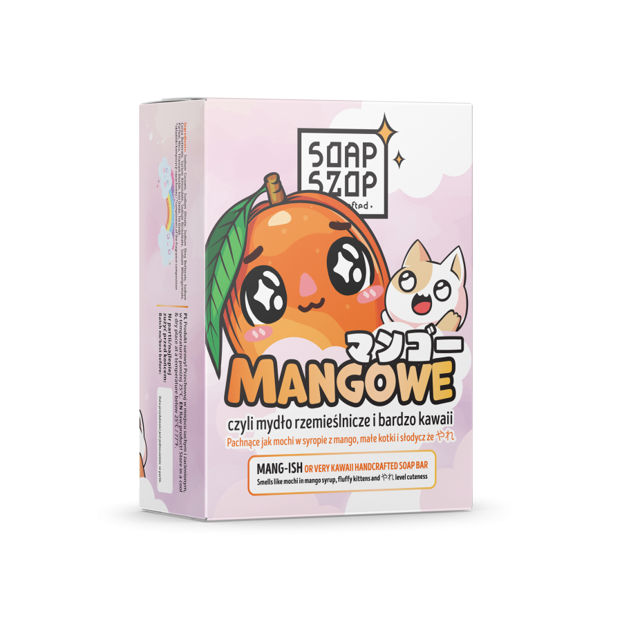 SOAP SZOP Mangowe Czyli Mydło Bardzo Kawaii 80g