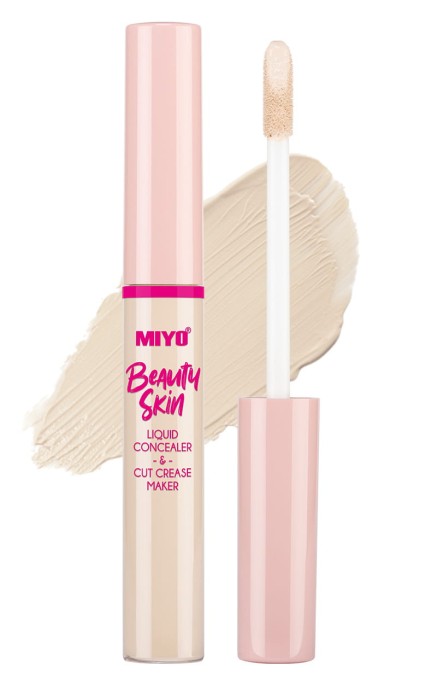 MIYO MAKEUP Liquid Concealer and Cut Crease Maker 01