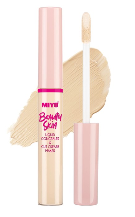 MIYO MAKEUP Liquid Concealer and Cut Crease Maker 02