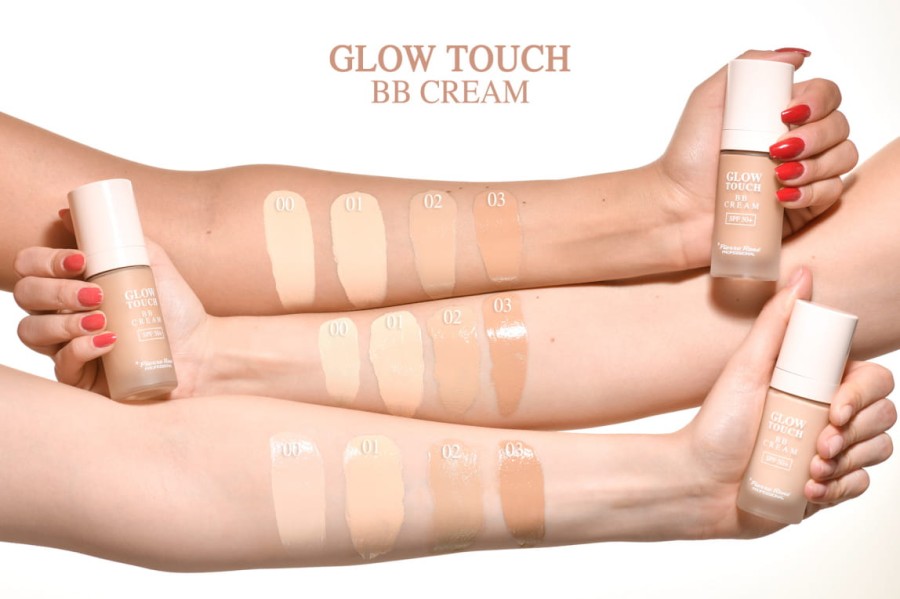 PIERRE RENE Fluid Glow Touch BB Cream SPF 50+ 01 Light