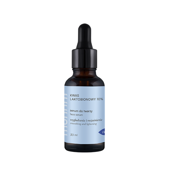 MOHANI Wygładzająco rozjaśniające serum z kwasem laktobionowym 10%