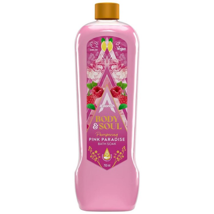 ASTONISH Płyn do kąpieli Pink Paradise 750ml