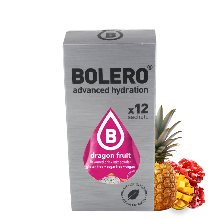 BOLERO Zestaw napojów w proszku mix smaków egzotycznych 3g x 12szt