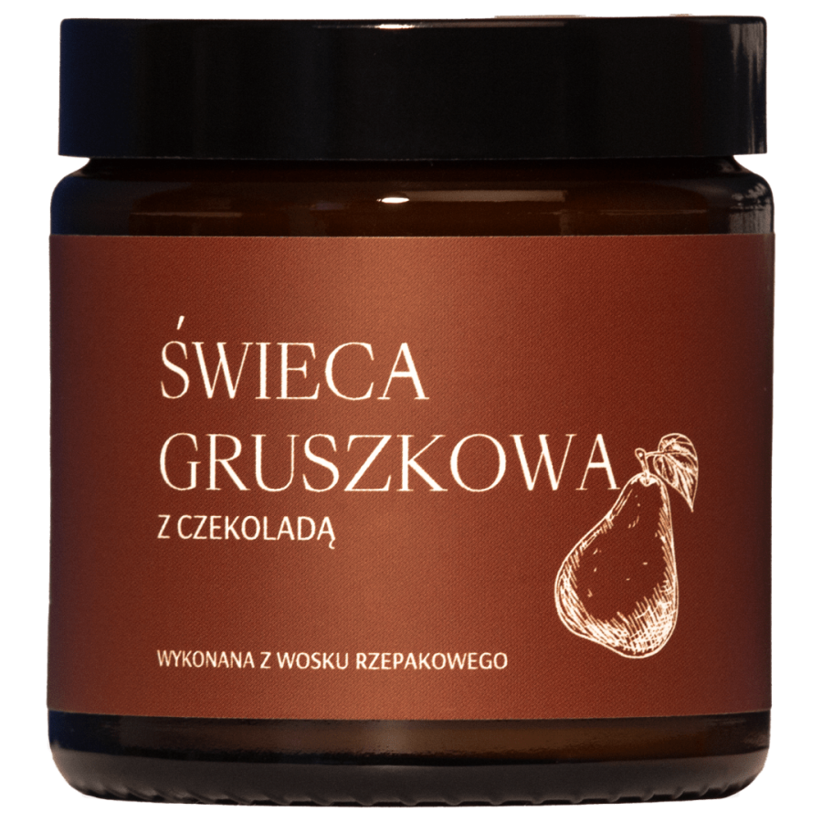 MG LIFE Świeca gruszkowa z czekoladą