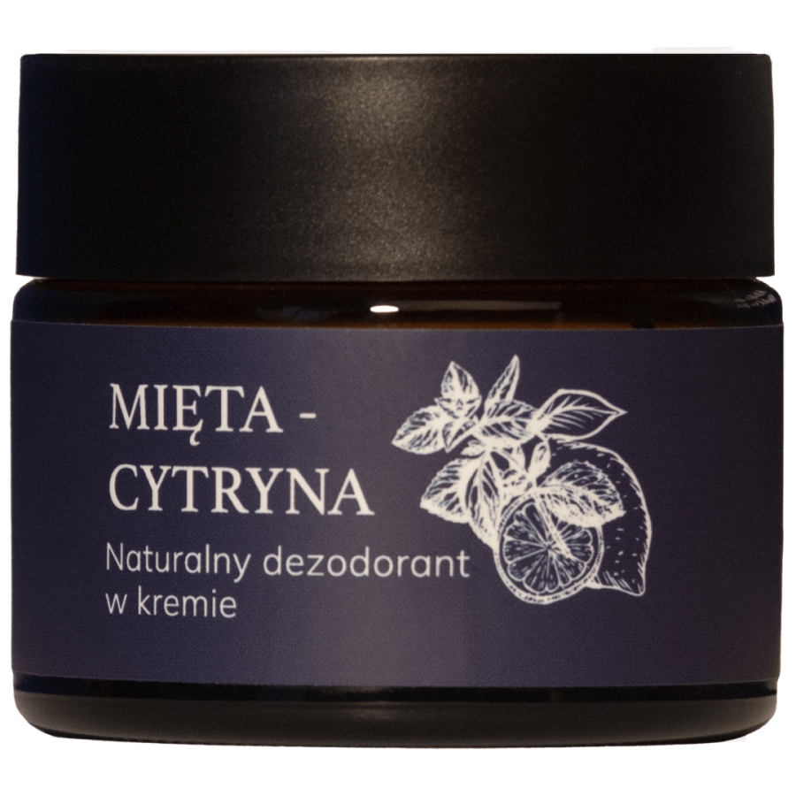 MG LIFE Mięta - cytryna naturalny dezodorant w kremie
