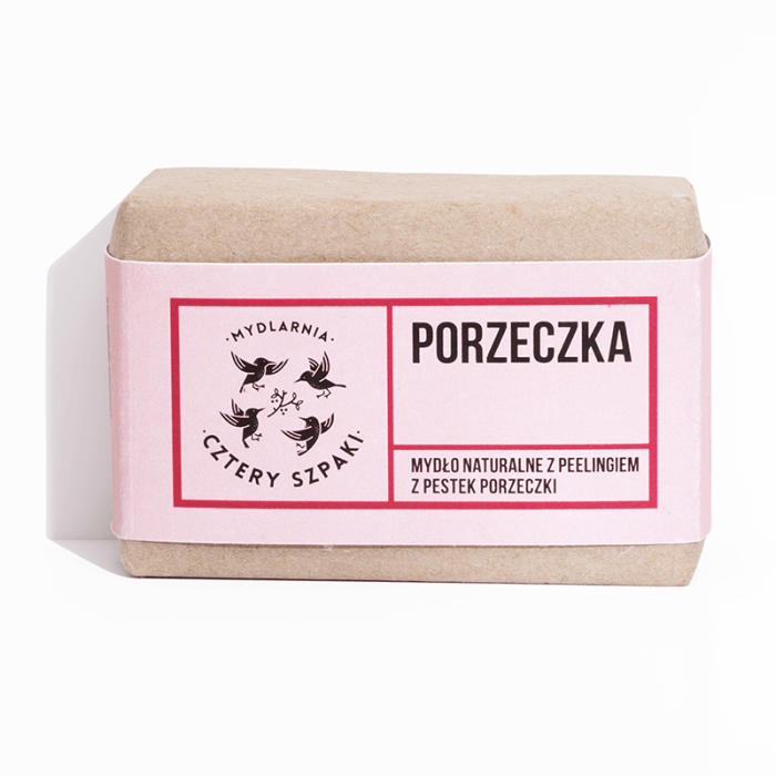 MYDLARNIA CZTERY SZPAKI Mydło Porzeczka - peelingujące