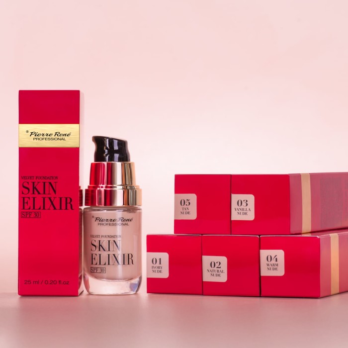 PIERRE RENE Fluid Skin Elixir Velvet 05 Tan Nude