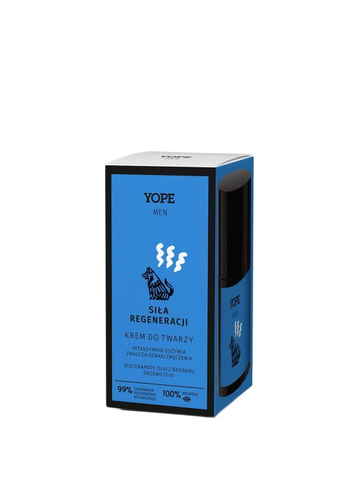 YOPE Krem do twarzy dla mężczyzn Siła regeneracji 50 ml