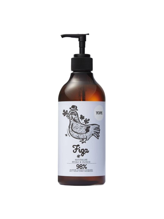 YOPE Naturalne mydło do rąk Figa 500 ml