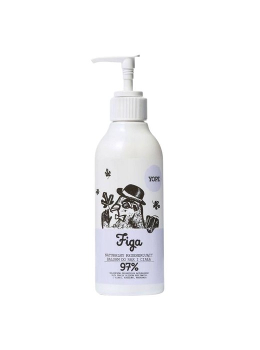 YOPE Naturalny balsam do ciała Figa 300 ml