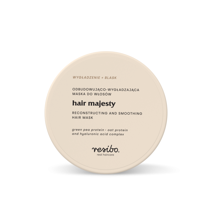RESIBO Hair Majesty Odbudowująco-wygładzająca maska do włosów 175ml