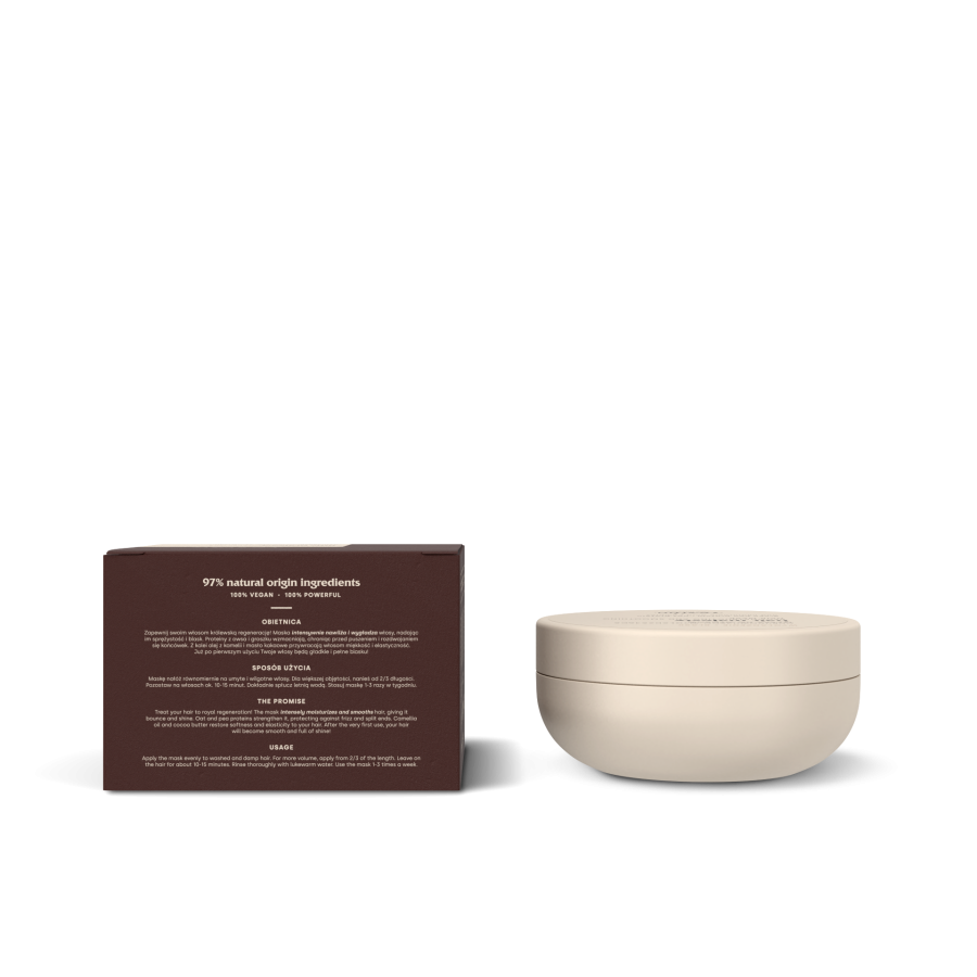 RESIBO Hair Majesty Odbudowująco-wygładzająca maska do włosów 175ml