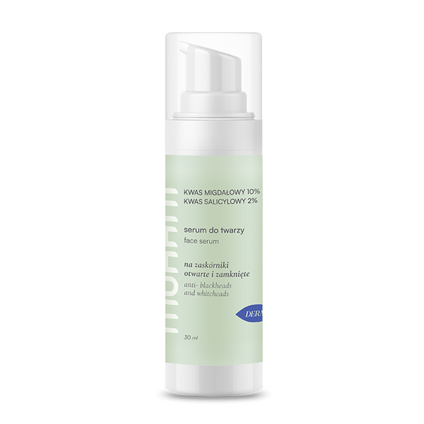 MOHANI Serum na wągry i zaskórniki z kwasem salicylowym BHA 2% i migdałowym 10%