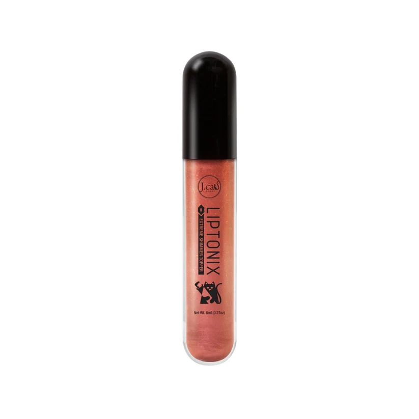 J.CAT BEAUTY Ekstremalnie połyskujący błyszczyk do ust Liptonix Extreme Shimmer Topper 109 Atomic Girl