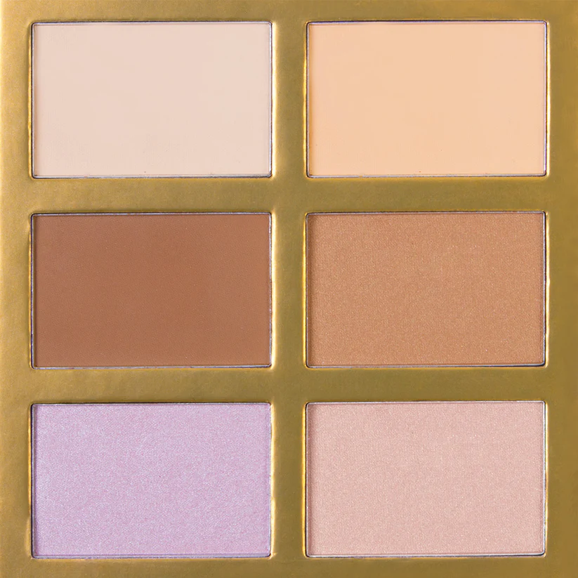 J.CAT BEAUTY Paleta do konturowania twarzy Symphony Face Obsession 101 Light / Medium