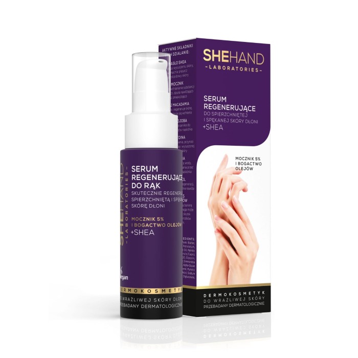 SHE COSMETICS Serum regenerujące do skóry dłoni 50 ml