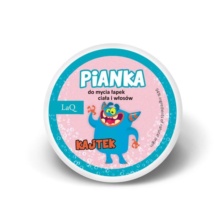 LAQ Pianka do mycia łapek różowa GUMA BALONOWA 20 g