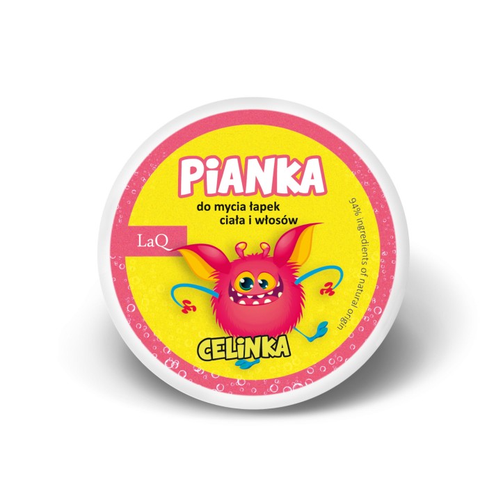 LAQ Pianka do mycia łapek żółta GUMA BALONOWA 20 g