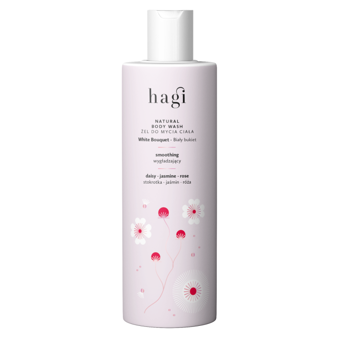 HAGI Naturalny żel do mycia ciała Biały Bukiet 300 ml