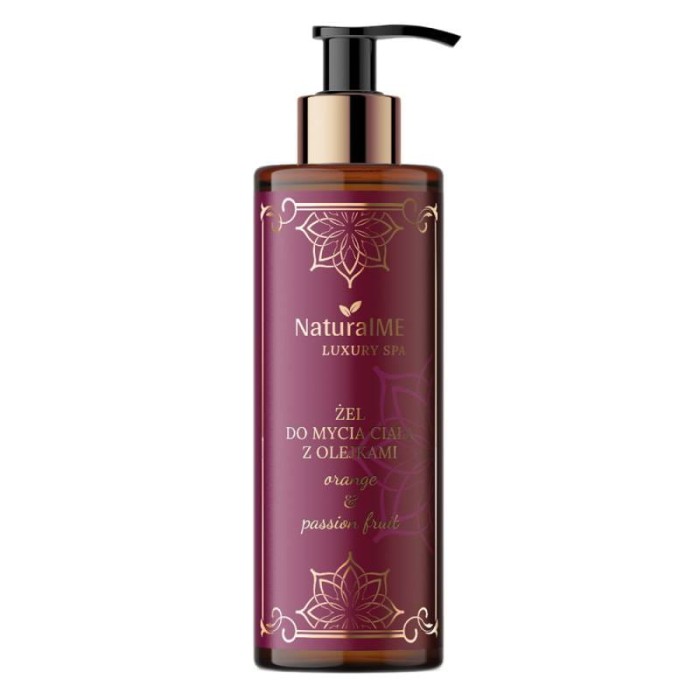 NATURALME Żel do mycia ciała z olejkami orange &amp; passion fruit 250 ml