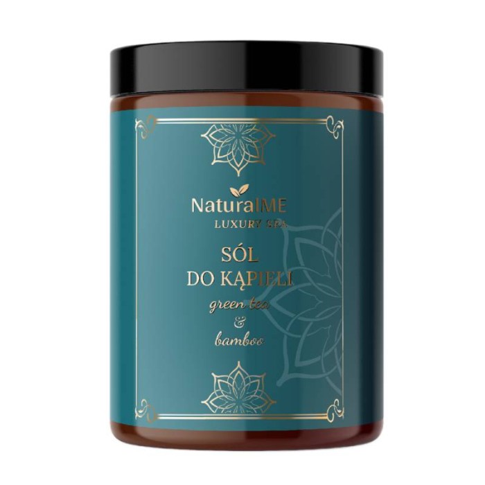 NATURALME Sól do kąpieli green tea &amp; bamboo 480 g