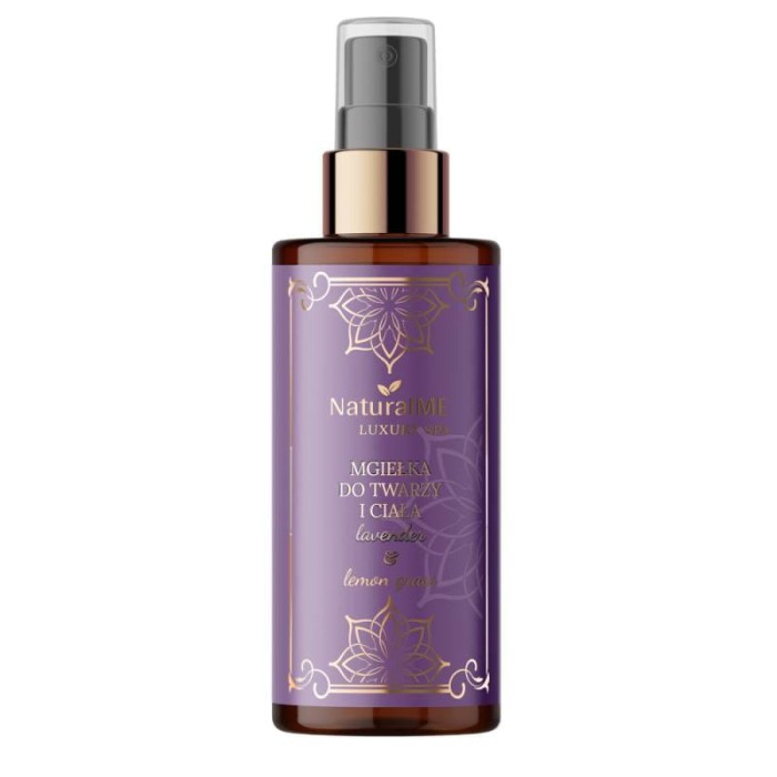 NATURALME Mgiełka do twarzy i ciała lavender &amp; lemongrass 150 ml