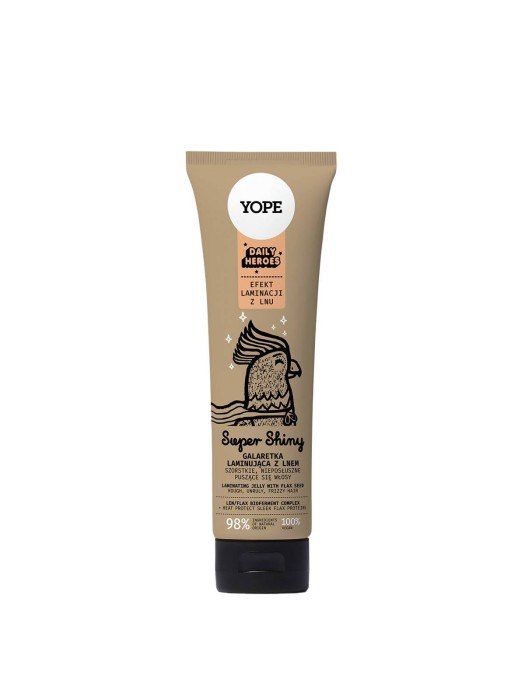 YOPE Galaretka laminująca do włosów Super Shiny 140 ml