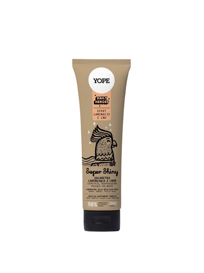 YOPE Galaretka laminująca do włosów Super Shiny 140 ml