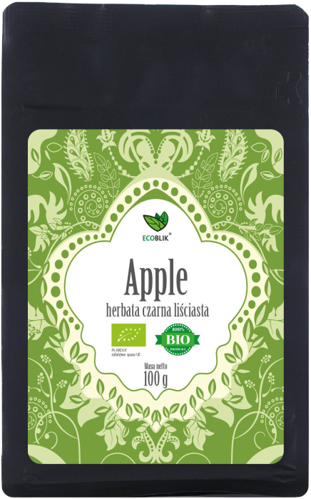 ECOBLIK Herbata czarna APPLE liściasta 100 g