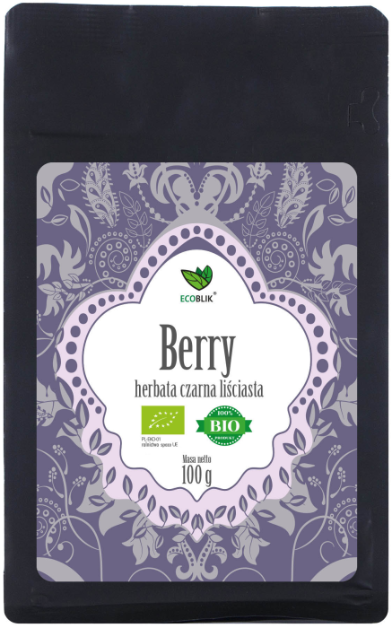 ECOBLIK Herbata czarna BERRY liściasta 100 g