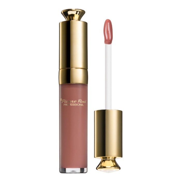 PIERRE RENE Kryjący błyszczyk do ust Cover Gloss no. 04 Rosy Nude
