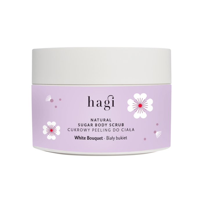 HAGI Peeling cukrowy Biały Bukiet 200g